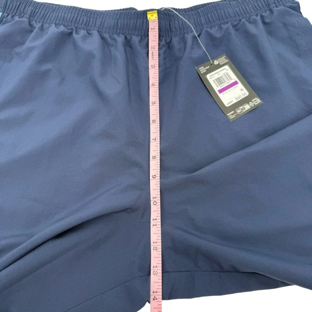 UNDER ARMOUR NEW 2XL UA Tech Utility Shorts Blue Mesh Active Training Athleisure